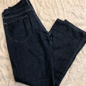 Banana republic dark blue boot cut jeans ✨